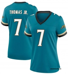 Women Jacksonville Jaguars 7 Brian Thomas Jr Teal 2024 Vapor Untouchable Limited Stitched Jersey Women Jacksonville Jaguars 7 Brian Thomas Jr Teal 2024 Vapor Untouchable Limited Stitched Jersey