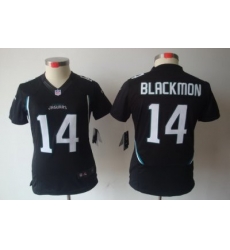 Women Nike Jacksonville Jaguars 14# Justin Blackmon Black(Women Limited Jerseys)2 Women Nike Jacksonville Jaguars 14# Justin Blackmon Black(Women Limited Jerseys)2