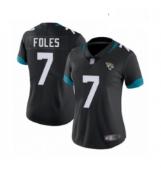 Womens Jacksonville Jaguars 7 Nick Foles Black Team Color Vapor Untouchable Limited Player Football Jersey Womens Jacksonville Jaguars 7 Nick Foles Black Team Color Vapor Untouchable Limited Player Football Jersey
