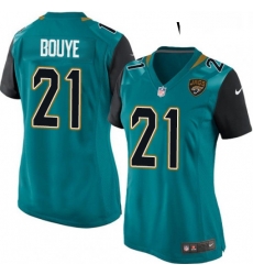 Womens Nike Jacksonville Jaguars 21 AJ Bouye Game Teal Green Team Color NFL Jersey Womens Nike Jacksonville Jaguars 21 AJ Bouye Game Teal Green Team Color NFL Jersey