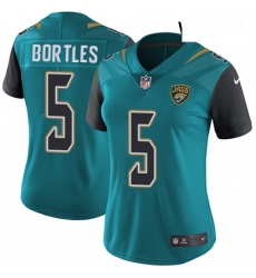 Womens Nike Jacksonville Jaguars 5 Blake Bortles Teal Green Team Color Vapor Untouchable Limited Player NFL Jersey Womens Nike Jacksonville Jaguars 5 Blake Bortles Teal Green Team Color Vapor Untouchable Limited Player NFL Jersey
