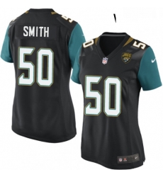 Womens Nike Jacksonville Jaguars 50 Telvin Smith Game Black Alternate NFL Jersey Womens Nike Jacksonville Jaguars 50 Telvin Smith Game Black Alternate NFL Jersey