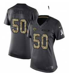 Womens Nike Jacksonville Jaguars 50 Telvin Smith Limited Black 2016 Salute to Service NFL Jersey Womens Nike Jacksonville Jaguars 50 Telvin Smith Limited Black 2016 Salute to Service NFL Jersey