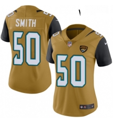 Womens Nike Jacksonville Jaguars 50 Telvin Smith Limited Gold Rush Vapor Untouchable NFL Jersey Womens Nike Jacksonville Jaguars 50 Telvin Smith Limited Gold Rush Vapor Untouchable NFL Jersey