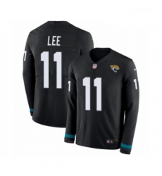 Youth Nike Jacksonville Jaguars 11 Marqise Lee Limited Black Therma Long Sleeve NFL Jersey Youth Nike Jacksonville Jaguars 11 Marqise Lee Limited Black Therma Long Sleeve NFL Jersey
