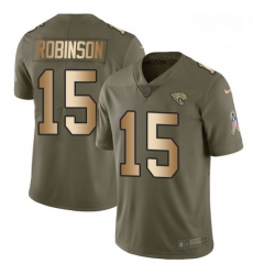 Youth Nike Jacksonville Jaguars 15 Allen Robinson Limited OliveGold 2017 Salute to Service NFL Jersey Youth Nike Jacksonville Jaguars 15 Allen Robinson Limited OliveGold 2017 Salute to Service NFL Jersey
