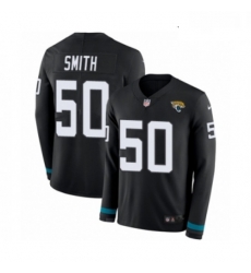 Youth Nike Jacksonville Jaguars 50 Telvin Smith Limited Black Therma Long Sleeve NFL Jersey Youth Nike Jacksonville Jaguars 50 Telvin Smith Limited Black Therma Long Sleeve NFL Jersey
