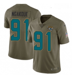Youth Nike Jacksonville Jaguars 91 Yannick Ngakoue Limited Olive 2017 Salute to Service NFL Jersey Youth Nike Jacksonville Jaguars 91 Yannick Ngakoue Limited Olive 2017 Salute to Service NFL Jersey