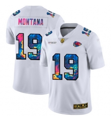 Kansas City Chiefs 19 Joe Montana Men White Nike Multi Color 2020 NFL Crucial Catch Limited NFL Jersey Kansas City Chiefs 19 Joe Montana Men White Nike Multi Color 2020 NFL Crucial Catch Limited NFL Jersey