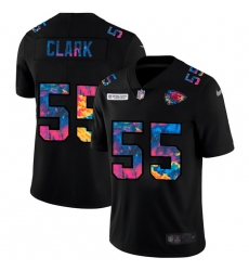 Kansas City Chiefs 55 Frank Clark Men Nike Multi Color Black 2020 NFL Crucial Catch Vapor Untouchable Limited Jersey Kansas City Chiefs 55 Frank Clark Men Nike Multi Color Black 2020 NFL Crucial Catch Vapor Untouchable Limited Jersey