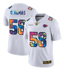 Kansas City Chiefs 58 Derrick Thomas Men White Nike Multi Color 2020 NFL Crucial Catch Limited NFL Jersey Kansas City Chiefs 58 Derrick Thomas Men White Nike Multi Color 2020 NFL Crucial Catch Limited NFL Jersey