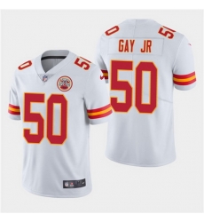 Men Chiefs 50 Willie Gay Jr White Vapor Limited Jersey Men Chiefs 50 Willie Gay Jr White Vapor Limited Jersey