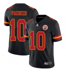 Men Kansas City Chiefs 10 Isiah Pacheco Black Vapor Untouchable Limited Stitched Jersey Men Kansas City Chiefs 10 Isiah Pacheco Black Vapor Untouchable Limited Stitched Jersey