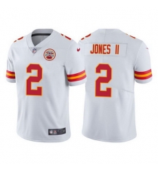 Men Kansas City Chiefs 2 Ronald Jones II White Vapor Untouchable Limited Stitched Football jersey Men Kansas City Chiefs 2 Ronald Jones II White Vapor Untouchable Limited Stitched Football jersey