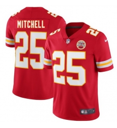 Men Kansas City Chiefs 25 Elijah Mitchell Red 2025 Vapor Untouchable Limited Stitched Football Jersey Men Kansas City Chiefs 25 Elijah Mitchell Red 2025 Vapor Untouchable Limited Stitched Football Jersey