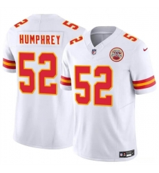 Men Kansas City Chiefs 52 Creed Humphrey White 2024 F U S E Vapor Untouchable Limited Stitched Football Jersey Men Kansas City Chiefs 52 Creed Humphrey White 2024 F U S E Vapor Untouchable Limited Stitched Football Jersey