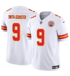 Men Kansas City Chiefs 9 JuJu Smith Schuster White 2023 F U S E Vapor Untouchable Limited Stitched Football Jersey Men Kansas City Chiefs 9 JuJu Smith Schuster White 2023 F U S E Vapor Untouchable Limited Stitched Football Jersey