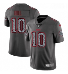 Men Nike Kansas City Chiefs 10 Tyreek Hill Gray Static Vapor Untouchable Limited NFL Jersey Men Nike Kansas City Chiefs 10 Tyreek Hill Gray Static Vapor Untouchable Limited NFL Jersey