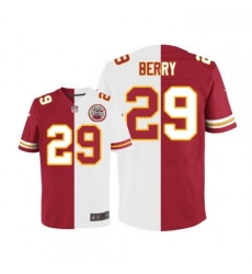 Men Nike Kansas City Chiefs 29 Eric Berry Elite RedWhite Split Fashion NFL Jersey Men Nike Kansas City Chiefs 29 Eric Berry Elite RedWhite Split Fashion NFL Jersey