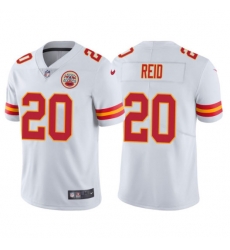 Men's Kansas City Chiefs #20 Justin Reid White Vapor Untouchable Limited Stitched Jersey Men's Kansas City Chiefs #20 Justin Reid White Vapor Untouchable Limited Stitched Jersey