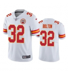 Men's Kansas City Chiefs #32 Nick Bolton White Vapor Untouchable Limited Stitched NFL Jersey Men's Kansas City Chiefs #32 Nick Bolton White Vapor Untouchable Limited Stitched NFL Jersey