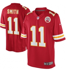 Mens Kansas City Chiefs Alex Smith Nike Red Team Color Limited Jersey Mens Kansas City Chiefs Alex Smith Nike Red Team Color Limited Jersey