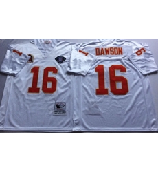 Mitchell And Ness Chiefs #16 len dawson white Throwback Stitched NFL Jersey Mitchell And Ness Chiefs #16 len dawson white Throwback Stitched NFL Jersey