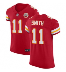Nike Chiefs #11 Alex Smith Red Team Color Mens Stitched NFL Vapor Untouchable Elite Jersey Nike Chiefs #11 Alex Smith Red Team Color Mens Stitched NFL Vapor Untouchable Elite Jersey