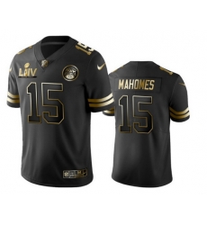 Nike Chiefs 15 Patrick Mahomes Black Gold 2020 Super Bowl LIV Vapor Untouchable Limited Jersey Nike Chiefs 15 Patrick Mahomes Black Gold 2020 Super Bowl LIV Vapor Untouchable Limited Jersey