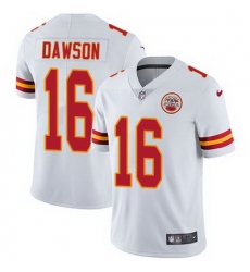 Nike Chiefs #16 Len Dawson White Mens Stitched NFL Vapor Untouchable Limited Jersey Nike Chiefs #16 Len Dawson White Mens Stitched NFL Vapor Untouchable Limited Jersey