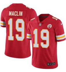 Nike Chiefs #19 Jeremy Maclin Red Mens Stitched NFL Limited Rush Jersey Nike Chiefs #19 Jeremy Maclin Red Mens Stitched NFL Limited Rush Jersey