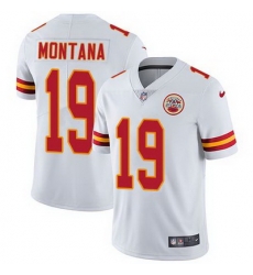 Nike Chiefs #19 Joe Montana White Mens Stitched NFL Vapor Untouchable Limited Jersey Nike Chiefs #19 Joe Montana White Mens Stitched NFL Vapor Untouchable Limited Jersey