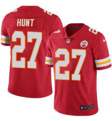 Nike Chiefs #27 Kareem Hunt Red Team Color Mens Stitched NFL Vapor Untouchable Limited Jersey Nike Chiefs #27 Kareem Hunt Red Team Color Mens Stitched NFL Vapor Untouchable Limited Jersey