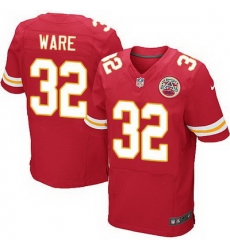 Nike Chiefs #32 Spencer Ware Red Team Color Mens Stitched NFL Elite Jersey Nike Chiefs #32 Spencer Ware Red Team Color Mens Stitched NFL Elite Jersey