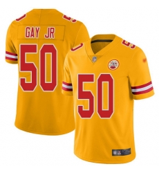 Nike Chiefs 50 Willie Gay Jr Gold Men Stitched NFL Limited Inverted Legend Jersey Nike Chiefs 50 Willie Gay Jr Gold Men Stitched NFL Limited Inverted Legend Jersey