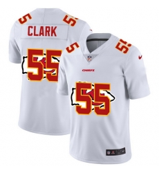 Nike Chiefs 55 Frank Clark White Shadow Logo Limited Jersey Nike Chiefs 55 Frank Clark White Shadow Logo Limited Jersey