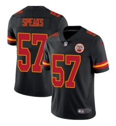Nike Chiefs #57 Breeland Speaks Black Mens Stitched NFL Limited Rush Jersey Nike Chiefs #57 Breeland Speaks Black Mens Stitched NFL Limited Rush Jersey