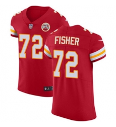 Nike Chiefs #72 Eric Fisher Red Team Color Mens Stitched NFL Vapor Untouchable Elite Jersey Nike Chiefs #72 Eric Fisher Red Team Color Mens Stitched NFL Vapor Untouchable Elite Jersey