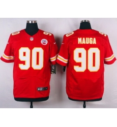 Nike Chiefs #90 Josh Mauga Red Team Color Mens Stitched NFL Elite Jersey Nike Chiefs #90 Josh Mauga Red Team Color Mens Stitched NFL Elite Jersey