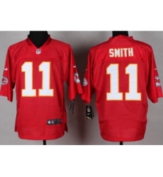 Nike Kansas City Chiefs 11 Alex Smith Red Elite QB Fashion NFL Jersey Nike Kansas City Chiefs 11 Alex Smith Red Elite QB Fashion NFL Jersey