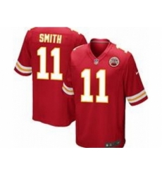 Nike Kansas City Chiefs 11 Alex Smith Red Game NFL Jersey Nike Kansas City Chiefs 11 Alex Smith Red Game NFL Jersey