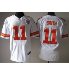 Nike Kansas City Chiefs 11 Alex Smith White Elite NFL Jersey Nike Kansas City Chiefs 11 Alex Smith White Elite NFL Jersey