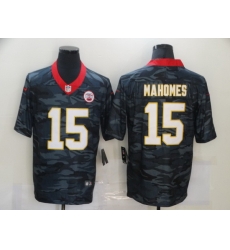 Nike Kansas City Chiefs 15 Patrick Mahomes Black Camo Limited Jersey Nike Kansas City Chiefs 15 Patrick Mahomes Black Camo Limited Jersey