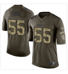Nike Kansas City Chiefs #55 Dee Ford Green Men 27s Stitched NFL Limited Salute to Service Jersey Nike Kansas City Chiefs #55 Dee Ford Green Men 27s Stitched NFL Limited Salute to Service Jersey