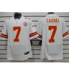 Nike Kansas City Chiefs 7 Matt Cassel White Elite NFL Jersey Nike Kansas City Chiefs 7 Matt Cassel White Elite NFL Jersey