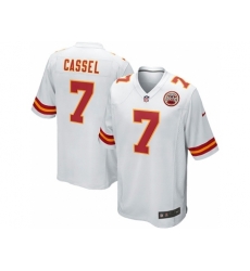 Nike Kansas City Chiefs 7 Matt Cassel White Game NFL Jersey Nike Kansas City Chiefs 7 Matt Cassel White Game NFL Jersey