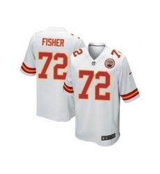 Nike Kansas City Chiefs 72 Eric Fisher White Limited NFL Jersey Nike Kansas City Chiefs 72 Eric Fisher White Limited NFL Jersey
