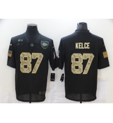 Nike Kansas City Chiefs 87 Travis Kelce Black Camo 2020 Salute To Service Limited Jersey Nike Kansas City Chiefs 87 Travis Kelce Black Camo 2020 Salute To Service Limited Jersey