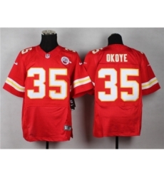 Nike kansas city chiefs 35 Christian Okoye red Elite NFL Jersey Nike kansas city chiefs 35 Christian Okoye red Elite NFL Jersey