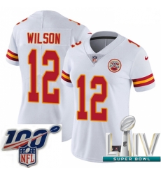 2020 Super Bowl LIV Women Nike Kansas City Chiefs #12 Albert Wilson White Vapor Untouchable Limited Player NFL Jersey 2020 Super Bowl LIV Women Nike Kansas City Chiefs #12 Albert Wilson White Vapor Untouchable Limited Player NFL Jersey